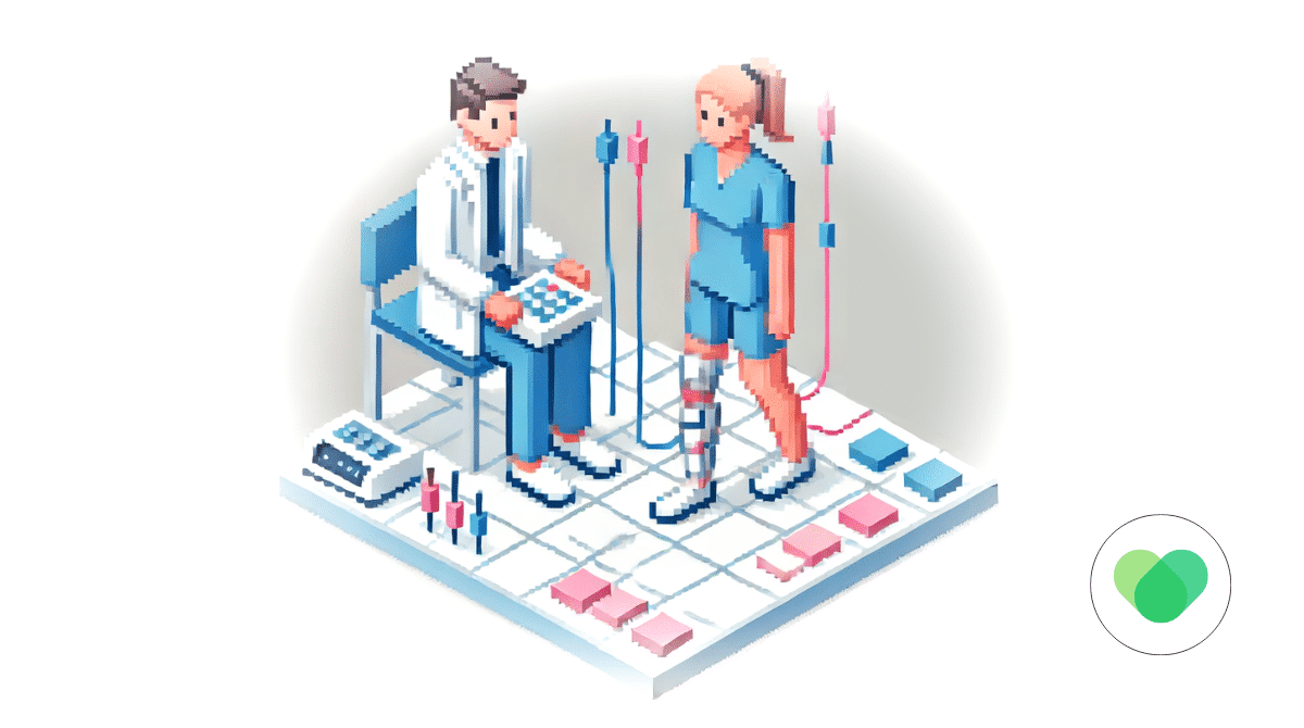 Stimulation électrique fonctionnelle des membres inférieurs