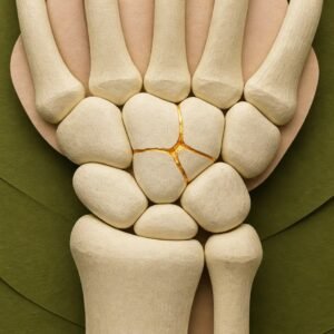 Fracture du poignet : anatomie et rééducation